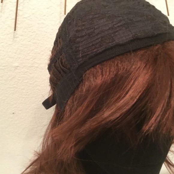 14 inch auburn wig with bangs - Picture 5 of 8